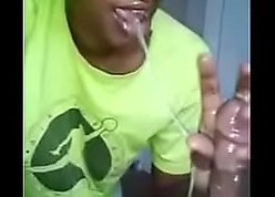 Ebony Teen Blowjob
